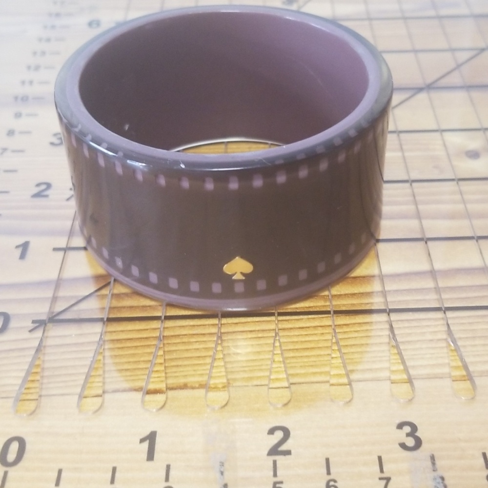 Kate spade large lucite bracelet